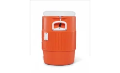 Koelbox Igloo 5 Gallon Seat Top Oranje Wit -Bo-Camp Winkel 00042316 s1