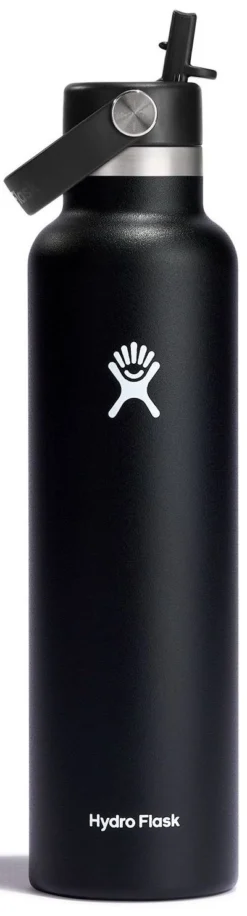 Thermosfles Hydro Flask Standard Flex Straw Cap Black 621 Ml