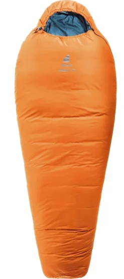 Nieuwe Producten 22 Slaapzak Deuter Orbit -5G SL Zip Right Mandarine Slate-Blue