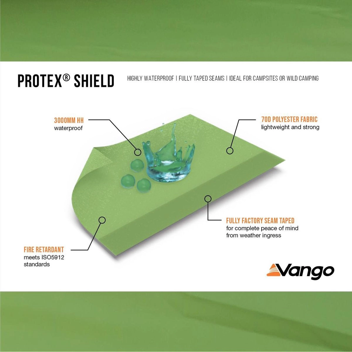Tent Vango Nevis 300 Pamir Green 3 Tent Vango Nevis 300 Pamir Green - Image 3
