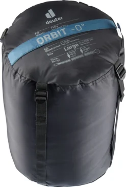 Slaapzak Deuter Orbit 0G L Zip Left Arctic Ink -Bo-Camp Winkel 3 Deuter 3701522 1352 Orbit 0 L arctic ink 5