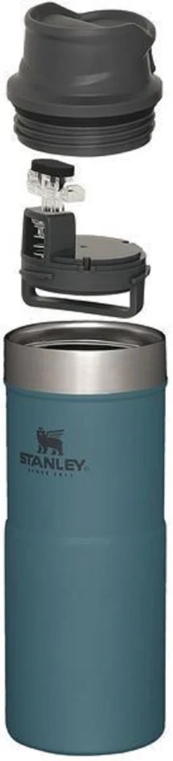Thermosbeker Stanley The Trigger Action Travel Mug Lagoon 0,35L -Bo-Camp Winkel 3 stanley trigger action travel mug 035l 12