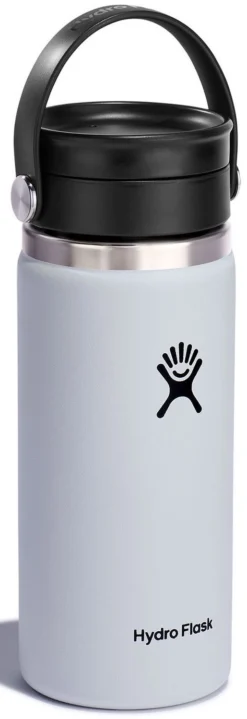Thermosfles Hydro Flask Wide Mouth Flex Sip Lid White 473 Ml -Bo-Camp Winkel 3 w16bcx110 white angled