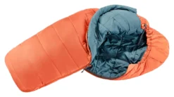 Slaapzak Deuter Starlight Pro Paprika Slate Blue -Bo-Camp Winkel 3720221 9317 starlight pro paprika d 01