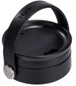 Thermosfles Hydro Flask Wide Mouth Flex Sip Lid Pacific 473 Ml -Bo-Camp Winkel 4 cfx001 black angled strapup 7 1 1