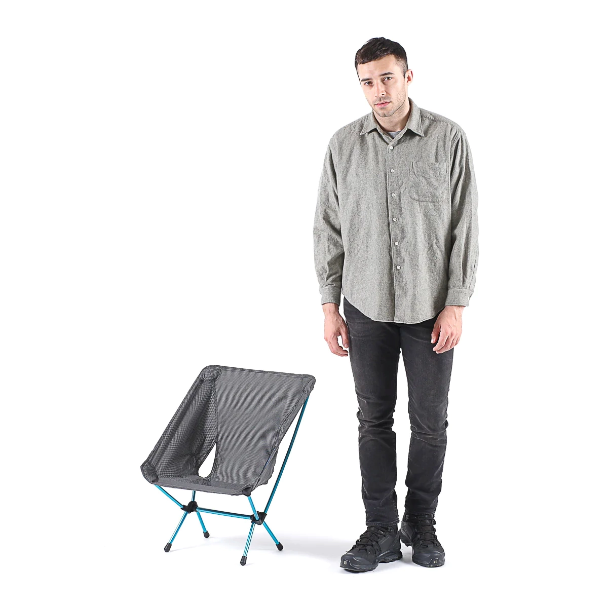 Campingstoel Helinox Chair Zero Grey 4 Campingstoel Helinox Chair Zero Grey - Image 4