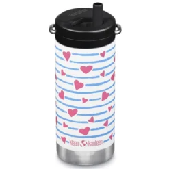 Thermosfles Klean Kanteen TKWide Heart Stripe 355 Ml