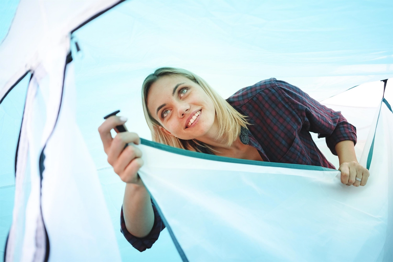 Tent Pavillo Family Dome X4 Voortent Blauw 4 Tent Pavillo Family Dome X4 Voortent Blauw - Image 4