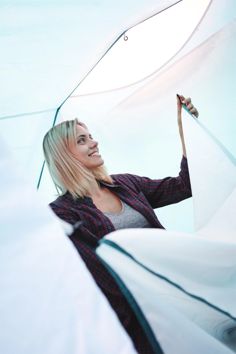 Tent Pavillo Family Dome X4 Voortent Blauw 5 Tent Pavillo Family Dome X4 Voortent Blauw - Image 5
