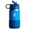 Thermosfles Hydro Flask Kids Wide Mouth Straw Lid Lake 355 Ml 2 Thermosfles Hydro Flask Kids Wide Mouth Straw Lid Lake 355 Ml -Bo-Camp Winkel 810070081706 1