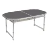 Tafel Bo-Camp Ovaal Koffermodel Grey (150 X 80 Cm) -Bo-Camp Winkel 8712013043999