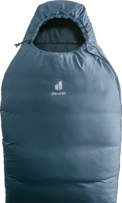 Slaapzak Deuter Orbit 0G SL Zip Right Arctic Slate-Blue -Bo-Camp Winkel Deuter 3701322 3386 Orbit 0 SL arctic ink 3