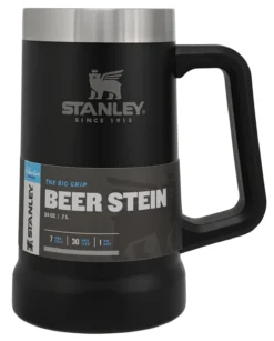 Reisbeker Stanley Adventure Vacuum Stein Matte Black 0,7L 9 Reisbeker Stanley Adventure Vacuum Stein Matte Black 0,7L -Bo-Camp Winkel Large JPG Adventure20Big20Grip20Beer20Stein2024oz20Matte20Black 5