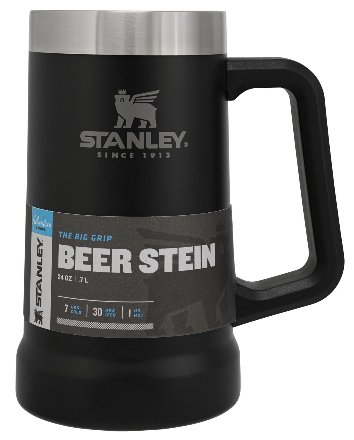 Reisbeker Stanley Adventure Vacuum Stein Matte Black 0,7L 5 Reisbeker Stanley Adventure Vacuum Stein Matte Black 0,7L - Image 5