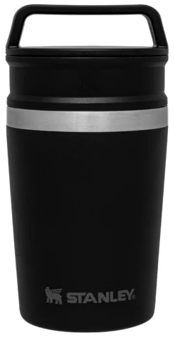 Thermosbeker Stanley The Shortstack Matte Black 0,23L -Bo-Camp Winkel Large JPG The20Adventure20Shortstack20Travel20Mug208oz20Matte20Black 4