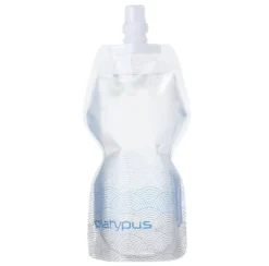 Waterfles Platypus SoftBottle Push Cap Pull Cap Waves 1L