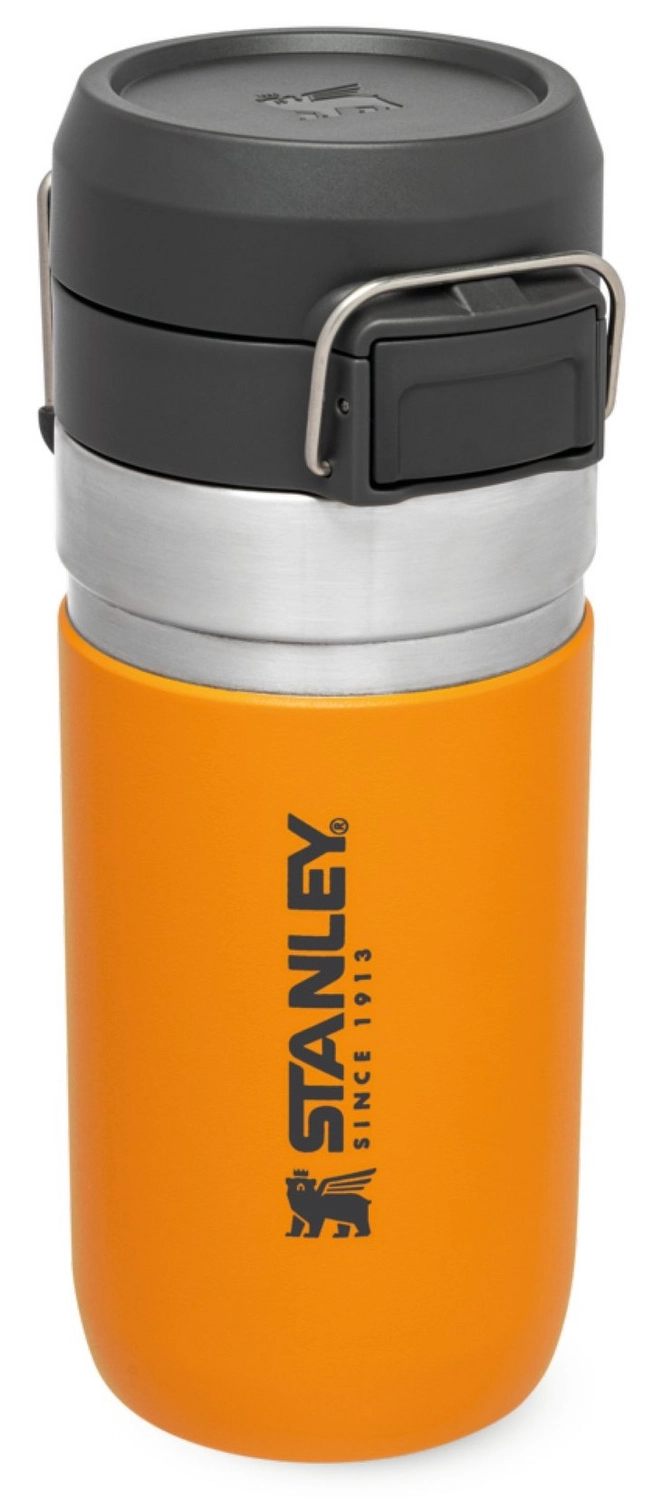 Thermosbeker Stanley The Quick Flip Saffron 0,47L 1 Thermosbeker Stanley The Quick Flip Saffron 0,47L