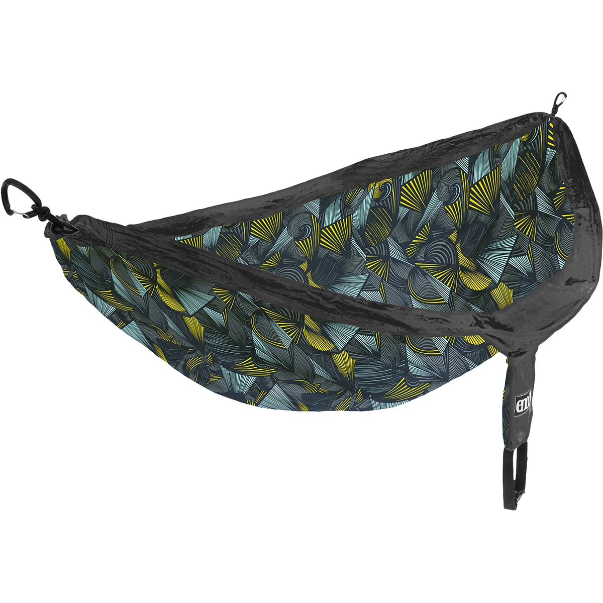 Hangmat Eno DoubleNest Print Tribal Charcoal 1 Hangmat Eno DoubleNest Print Tribal Charcoal