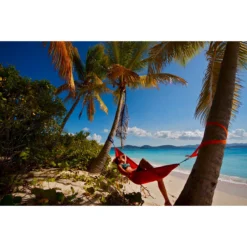 Hangmat Eno SingleNest Red Charcoal -Bo-Camp Winkel eno sh004 eno singlenest red charcoal 8