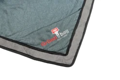 Deken Grüezi Wellhealth Blanket Wool Deluxe Smoky Blue Grey -Bo-Camp Winkel gruezi bag decke wellhealthblanket wool deluxe smokyblue gre 9351 detail06