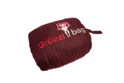 Slaapzak Grüezi Feater The Feet Heater Dark Red -Bo-Camp Winkel gruezi bag heizdecke feater the feet heater dark red 3048 detail05