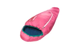 Slaapzak Grüezi Biopod Wolle Kids World Traveller Claret Red -Bo-Camp Winkel gruezi bag kinderschlafsack biopod wolle kids world traveller claret red 6101 detail01