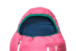 Slaapzak Grüezi Biopod Wolle Kids World Traveller Claret Red -Bo-Camp Winkel gruezi bag kinderschlafsack biopod wolle kids world traveller claret red 6101 detail04