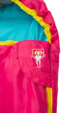 Slaapzak Grüezi Kids Grow Colorful Rose Rose -Bo-Camp Winkel gruezi bag kinderschlafsack kids grow colorful rose 6161 detail07