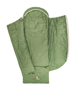 Slaapzak Grüezi Biopod DownWool Nature Comfort Basil Green -Bo-Camp Winkel gruezi bag schlafsack biopod downwool nature comfort 5410 detail03a 720x.jpg