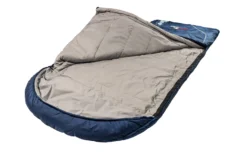 Slaapzak Grüezi Biopod Wolle Murmeltier Comfort XXL Rechts Night Blue -Bo-Camp Winkel gruezi bag schlafsack biopod wolle murmeltier comfort xxl 9310 9311 detail02 1