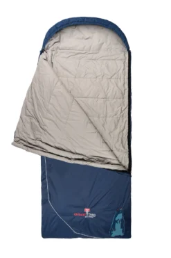 Slaapzak Grüezi Biopod Wolle Murmeltier Comfort XXL Rechts Night Blue -Bo-Camp Winkel gruezi bag schlafsack biopod wolle murmeltier comfort xxl 9310 9311 detail03 1