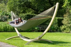 Hangmat Tropilex Family Big Fat Grey -Bo-Camp Winkel hammock big fat grey 6003