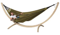Hangmat Tropilex Family Black Edition Gold -Bo-Camp Winkel hammock black edition gold 54