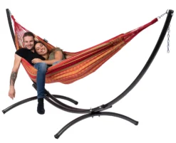 Hangmat Tropilex Double Chill Happy -Bo-Camp Winkel hammock chill happy 50