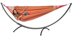 Hangmat Tropilex Double Chill Happy -Bo-Camp Winkel hammock chill happy 53