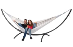 Hangmat Tropilex Double Comfort Pearl -Bo-Camp Winkel hammock comfort pearl 51