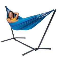 Hangmat Tropilex Single Dream Blue -Bo-Camp Winkel hammock dream blue 50