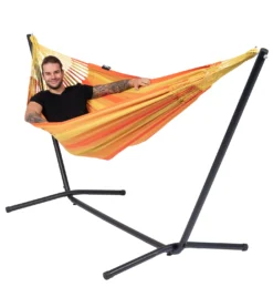 Hangmat Tropilex Single Dream Orange -Bo-Camp Winkel hammock dream orange 50