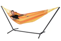 Hangmat Tropilex Single Dream Orange -Bo-Camp Winkel hammock dream orange 51