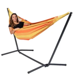 Hangmat Tropilex Single Dream Orange -Bo-Camp Winkel hammock dream orange 52