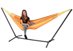 Hangmat Tropilex Single Dream Orange -Bo-Camp Winkel hammock dream orange 53