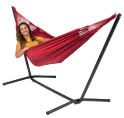 Hangmat Tropilex Single Dream Red -Bo-Camp Winkel hammock dream red 50