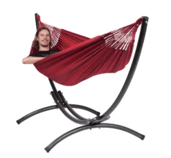 Hangmat Tropilex Single Dream Red -Bo-Camp Winkel hammock dream red 60
