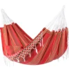 Hangmat Tropilex Family Fringes Terracotta -Bo-Camp Winkel hammock fringes terracotta 01