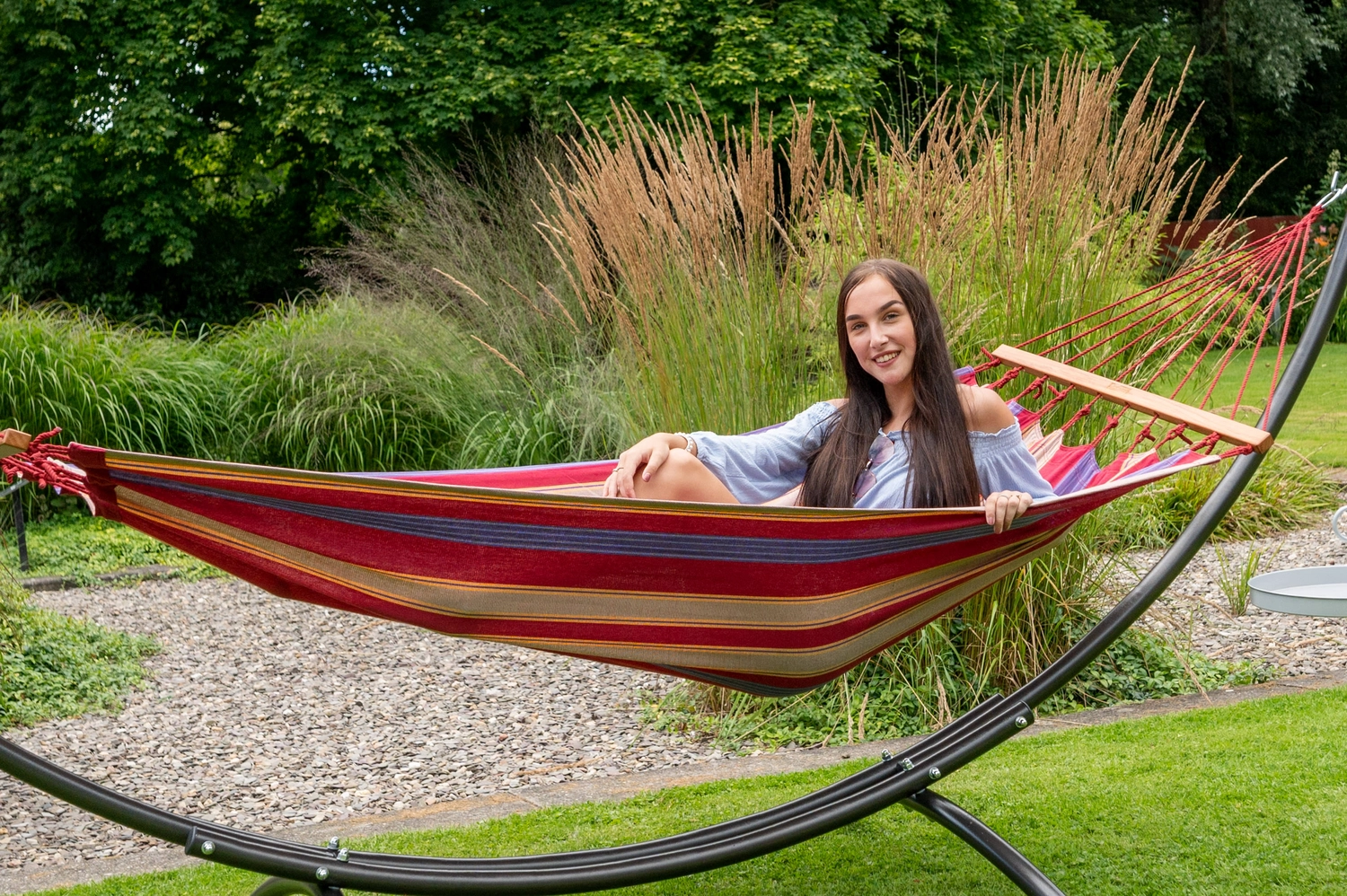 Hangmat Tropilex Single Haïti Cherry 2 Hangmat Tropilex Single Haïti Cherry - Image 2