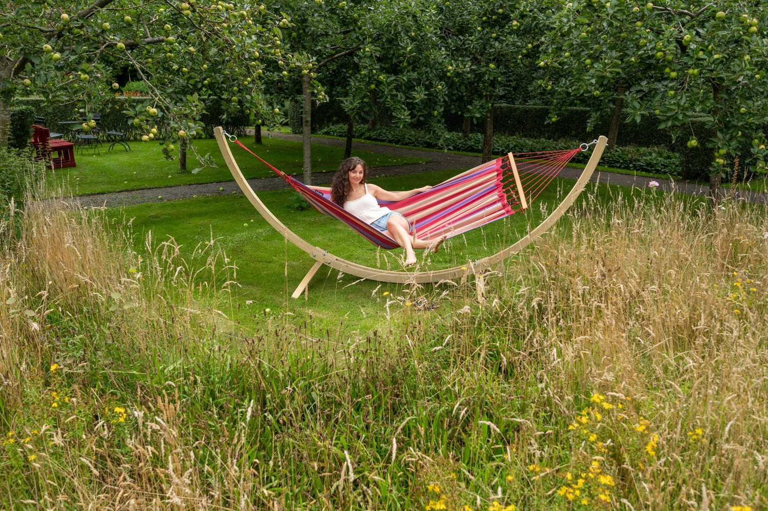 Hangmat Tropilex Single Haïti Cherry 4 Hangmat Tropilex Single Haïti Cherry - Image 4