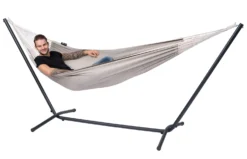 Hangmat Tropilex Single Natural Brown -Bo-Camp Winkel hammock natural brown 51