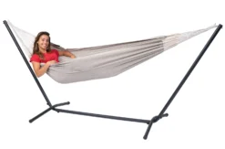 Hangmat Tropilex Single Natural Brown -Bo-Camp Winkel hammock natural brown 53