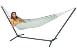 Hangmat Tropilex Single Natural Green -Bo-Camp Winkel hammock natural green 51
