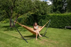 Hangmat Tropilex Single Plain Mocca -Bo-Camp Winkel hammock plain mocca 111